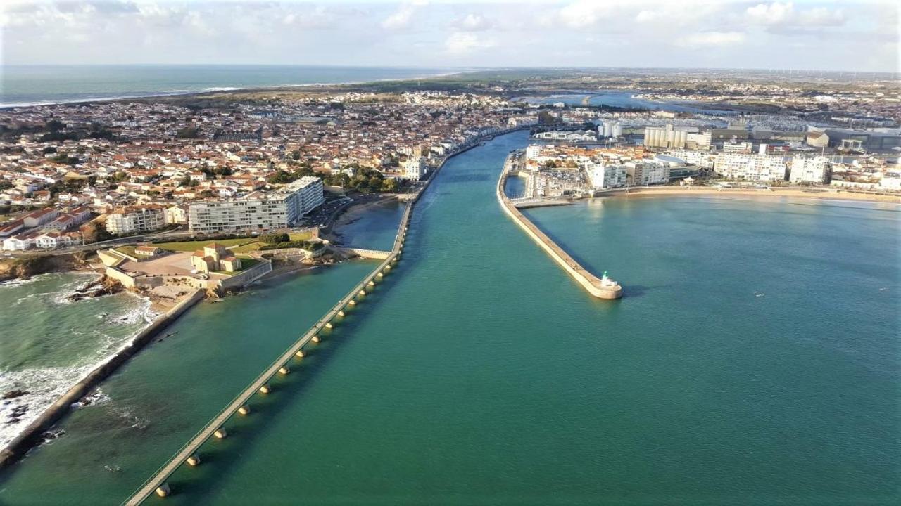 La Calypsette - Face Grande Plage Des Sables D'Olonne Les Sables-dʼOlonne Esterno foto